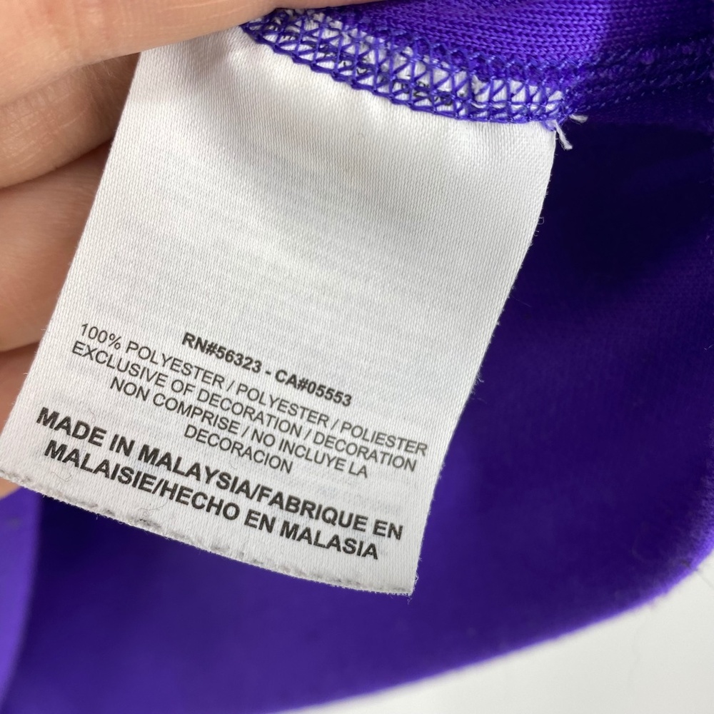 Nike Dri-Fit Women's Purple Full Zip Jacket Athleisure Workout Sz M MEDIUM, bins - Picture 5 of 5